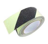 PACKOVE Cinta Adhesiva Antideslizante Luminosa de Pet para Suelo de Gimnasio Diseño Reflectante de Advertencia Adecuado para Uso en Exteriores y Dirección de Escenario