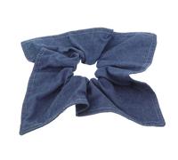 PACKOVE Coleteros De Denim Lazo Grande Para Cabello Accesorios De Tela Vaquera Para Mujeres y Niñas Perfectos Para Cabello Rizado y Grueso Scrunchies Elásticos De Color Azul