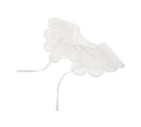PACKOVE Collar Falso Desmontable para Mujer Diseño con Lazo Elegante Blusa de Transpirable Accesorio Versátil para Ocasiones Casuales y Formales Complemento para Volumen