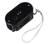 PACKOVE Contador Mecánico de Mano Doble Contador Portátil Negro para Contar Puntuación en Golf, Béisbol y Tejido Diseño Compacto y Fácil Uso Color Aleatorio