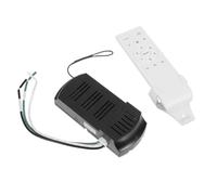 PACKOVE Control Ventilador Techo con Luz Receptor de Radiofrecuencia 433 y Función Temporizador Velocidad Regulable para Sala de Estar 1 Juego