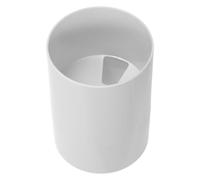 PACKOVE Copa Ayuda Ligera y Precisa de Plástico Blanco de Putting de Golf con Diseño Poco Profundo y Agujeros de Drenaje para Entrenamiento en Interiores o Exteriores