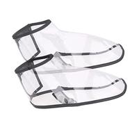 PACKOVE Cubrezapatos Transparentes para Peluqueros Protección Antideslizante con Material TPU Talla Diseñados para Evitar Entrada De Cabellos y Mantener Higiene Salones y Trabajos