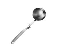PACKOVE Cuchara Separadora de Aceite Filtro Resistente para Sopa de Acero Inoxidable Plata para Colador de Aceite en Cocina Saludable