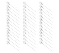 PACKOVE de Alfileres de Boda Fáciles de Ver y Marcar de Hierro 100 Piezas Color Plata para Costura y Adorno Ideales para Ramilletes y Ornamentos Delicados