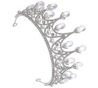 PACKOVE De Novia Gemas De Imitación Tocado De Boda De Diadema De Princesa Para Fiesta De Cumpleaños Tocado Elegante Para Mujer