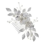 PACKOVE De Novia y Flores De Aleación Accesorio Cabello De Novia Elegante Para y Ceremonias De Boda