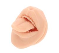PACKOVE De Para Práctica De y Maquillaje Lengua y Boca Falsas Sintética Elástica Para Ejercicios De Perforación y Maquillaje Profesional