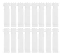 PACKOVE de Repuestos para Reparación y Mantenimiento 20 Piezas Vástagos Ciegos Aplicables y Ligeros para Persianas Verticales de PVC de Cortinas Verticales