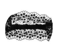 PACKOVE Diadema Ancha De Encaje Floral Para Mujer Diadema De Encaje Bohemia De Spa Accesorios Cabello De Iglesia Para Mujeres Lavado Facial