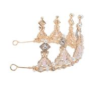 PACKOVE diadema con de cristal tiara nupcial de de imitación boda tocado de novia novias Tocados cabello accesorios Ropa de cabeza de boda tocado de novia de cristal