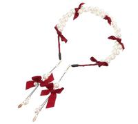 PACKOVE Diadema Con Lazo Accesorios Para El Cabello De Novia Para Mujer Accesorios Para El Cabello De Boda Diadema Con Lazo Diadema De Moda Para Mujer Accesorio Para La Cabeza