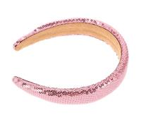 PACKOVE Diadema de Ala Ancha Lentejuelas para Mujer Diadema Acolchada Brillante de Purpurina para Niñas Accesorios de Lentejuelas Cabello Fiesta