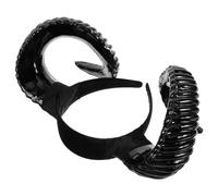 PACKOVE Diadema de Cuerno de Oveja Banda Cabello de Halloween Accesorios Decorativos para Fiestas Broche para Diadema de Halloween Aros Cabello