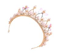 PACKOVE Diadema Tiara de Princesa para Cumpleaños Niña Tocado Creativo Exquisito Accesorio Fiesta Princesa Sofia