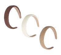 PACKOVE Diademas Tejidas para Mujer 3 Piezas Adorno Cabello Diseño Ligero y Elegante para Exterior Diademas Personalidad Cabello Accesorios para Niñas