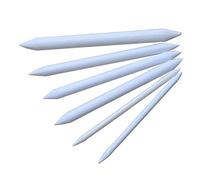 PACKOVE Difuminador para Dibujo de Carbón y Pasteles, 18 Piezas de Papel Blanco Afilado Rápido y Mezcla Fina para Artistas y Bocetos Profesionales