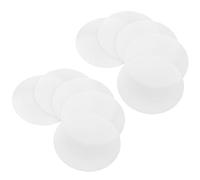 PACKOVE Difusor de Pantalla Acrílico Blanco para Downlight LED de Techo, 10 Piezas Superficie Mate para Interiores Domésticos y Oficinas