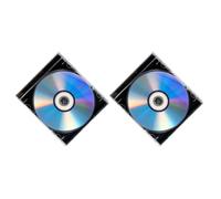 PACKOVE Discos CD-r Vírgenes Grabables 2 Sets con Estuche de Plástico para Grabación Profesional en Casa y Proyectos con Alta Capacidad de Almacenamiento