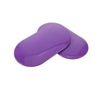 PACKOVE Discos Deslizantes de Fitness Ovalados para Entrenamiento de Core y Pies, 1 Par Morado, Doble Cara, Compatibles Suelos Duros y Alfombras, Deslizadores para Pilates y Gimnasio