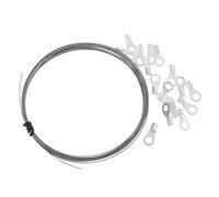 PACKOVE Elemento Calefactor de Repuesto para Selladora Térmica, Alambre Calefactor de 0,8 Mm y 5 Metros, Resistente al Calor, Compatible Máquinas de Sellado Manual, Accesorio para Sellado