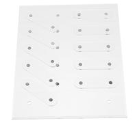 PACKOVE Estante De Exhibición De Manicura Tablero Magnético Para Tarjetas De Uñas Herramienta De Manicura