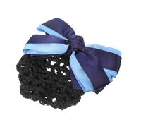 PACKOVE Flor De Cabeza De Redecilla Para Moño Lazo Pinza Cabello Accesorio De Moda Cabello Uso Para Discoteca Fiesta Trabajo Mediano Material De Satén