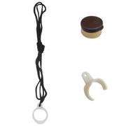 PACKOVE Funda de Descanso para Clarinete, Apoyo Pulgar del Clarinete, Plástico y Nylon, Reposo Extra Pulgar, para Uso Prolongado
