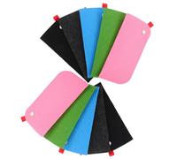 PACKOVE Funda para Gafas de Fieltro Portátil 10 Piezas Protección para Lentes y Diseño Sencillo para Estudiantes y Trabajadores en Viajes y Tránsito