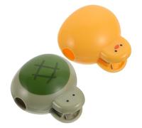 PACKOVE Fundas Portátiles para Cabezales de Cepillos de Dientes Eléctricos Diseño de Animales, 2 Piezas, Protección Antipolvo, Tamaño Compacto, para Viajes y Uso Hogar