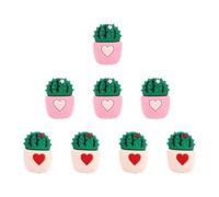 PACKOVE Fundas Protectoras para Prevenir el Desgaste para 8 Cables de Datos Diseño de Cactus Adorable de PVC en Garantizar Buena Durabilidad Cables de Carga