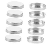 PACKOVE Godets Vacíos Para Sombras De Ojos y Colorete, 30 Unidades, Tamaño Redondo 26 Mm, Aluminio, Para Maquillaje Profesional y Uso De Viajes