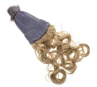 PACKOVE Gorro Peluca para Mujer Extensión de Curly para Actividades Aire