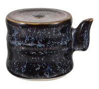PACKOVE Gotero De Tinta Cerámico Para Caligrafía, Recipiente Azul De Porcelana, Herramienta Para Pinceles En Escritura Manual