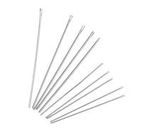 PACKOVE Herramientas para Enraizar Cabello de Muñecas 10 Piezas, Agujas Metálicas 0.6 Mm y 0.8 Mm para Reubicación y Reparación de Pelucas, Kit Profesional para Manualidades y DIY