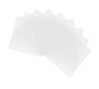 PACKOVE Hojas de Papel de Pesaje de Laboratorio y Pesaje Preciso Superficie Lisa 500 Blanco Cuadrado para Transferencia de Muestras en Investigación Científica