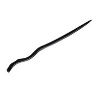 PACKOVE Horquilla Cabello de Madera Negra 18 Cm, Palillos Chinos para Moños Largos, Accesorio Vintage para Mujer, Uso en Fiestas y Eventos Formales