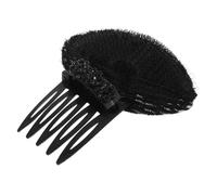 PACKOVE Horquilla Con Almohadilla De Cráneo En Aumento Flor Pinzas De Pelo De Lujo Pinzas Decorativas Para El Cabello Accesorios Formales Para El Cabello Para Mujeres Black Pedrería.
