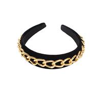 PACKOVE Horquilla Pelo De Estilo Punk Diseño De Cadena Diadema Antideslizante Para Diario Moda Para Niñas y Mujeres