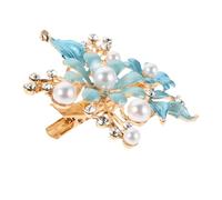 PACKOVE Horquilla Vintage Con Forma De De Para Mujer Tocado Joyería Accesorios Brillantes Para El Cabello Pinzas Para El Cabello Para Peinar Pinzas Laterales Con Flores