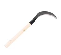 PACKOVE Hoz Herramienta de Mano Mango Largo de Acero al Manganeso para Jardinería, Cuchillo para Césped Duradero Agarre Cómodo Adecuado para Quitar Hierbas Estilo Varios estilos