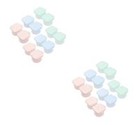 PACKOVE Juego De 12 Estuches para Lentes De Contacto para Adultos