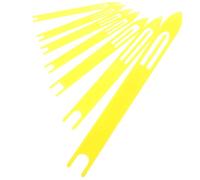 PACKOVE Kit de 7 Lanzaderas de Plástico para Reparación y Tejido de Redes de Pesca, Herramientas Manuales para Pescadores en Labores de Mantenimiento de Redes