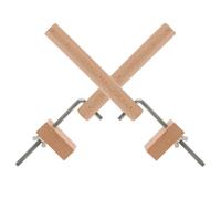 PACKOVE Kit de Herramientas para Hacer Pulseras Marco de Madera Naranja, 2 Piezas, Incluye Cuerda para Tejer a Mano, Práctico y Conveniente para Manualidades Deportivas al Aire Libre