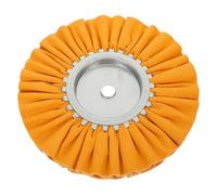 PACKOVE Kit de Rueda de Pulido de Algodón para Pulidora Angular, Diseñado para Pulido de Piezas Metálicas y Superficies de Maquinaria en Talleres