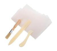 PACKOVE Kit para Encuadernación de Libros Antiguos Tela de Reparación, Herramienta Plegable y Cepillo, Suministros Profesionales para Restauración y Reparación Precisa de Color Aleatorio