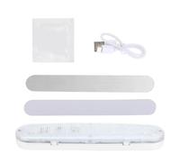 PACKOVE Lámpara de Lectura para Coche 16 LED Luz Interior Adhesiva Recargable USB sin Instalación para Techo Maletero Camping Vehículos Recreativos