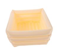 PACKOVE Lavabo Inflable para Pies de Spa Bañera Plegable de Pvc para Remojar los Pies Hogar y Viajes Inflable Rápido para Uso Interior y Exterior