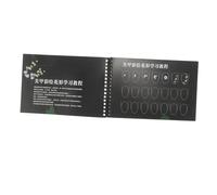 PACKOVE Libro De Ejercicios De Arte De Uñas Para Principiantes, Cuaderno Tamaño A4 Hojas En Blanco, Práctica De Manicura y Decoración, Adecuado Para Aprender Diseño De Uñas, Uso En Salón De Belleza