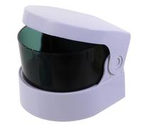 PACKOVE Limpiador De Joyas Inalámbrico Mini Portátil Blanco, Máquina Limpiadora De Joyas y Dentaduras, Función Profesional De Limpieza Rápida Para Uso Doméstico y Personal